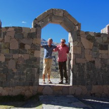 Two boys in the Colca Canyon